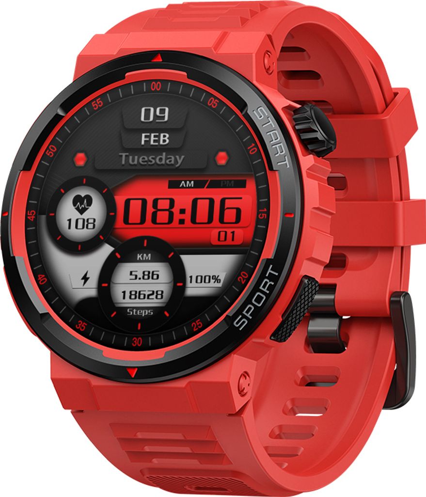 Zeblaze Ares 3Plus Smart Watch fuer Maenner und Frauen, 1,43-Zoll-Display, Smartwatch, 24-Stunden-Gesundheitsueberwachung, Smartwatches mit ueber 1...
