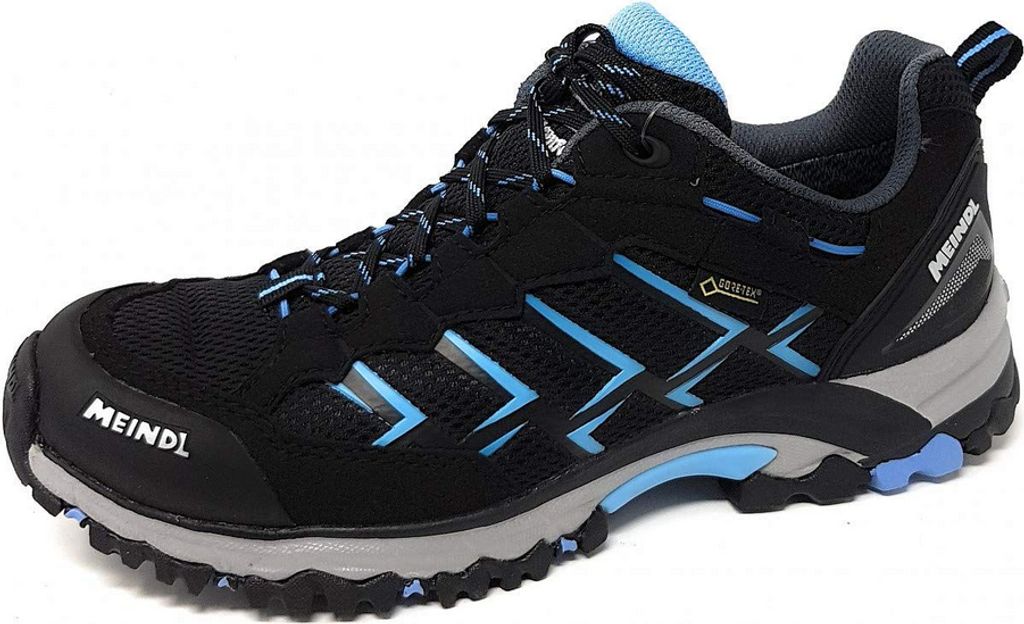 Meindl Damen Caribe GTX schmal Multifunktionsschuh schwarz/silber 39