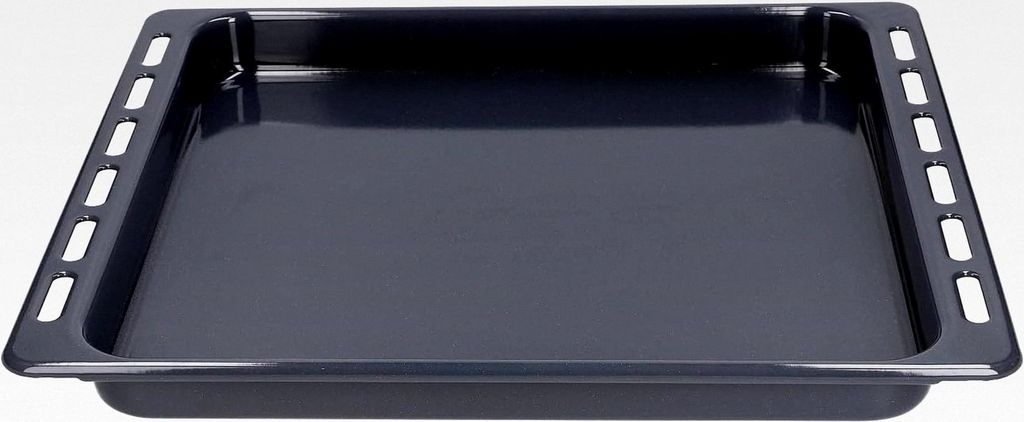Kompatibel/Ersatz für Brastemp Backblech Fettpfanne Auffangblech Bratenblech emailliert hoch 445x375x39mm Whirlpool Indesit Backofen