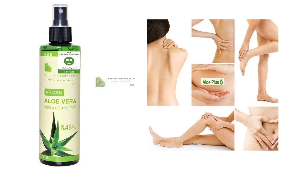 Aloe Vera Gel Spray | Organisch & Vegan | KOSMETIKANALYSE: