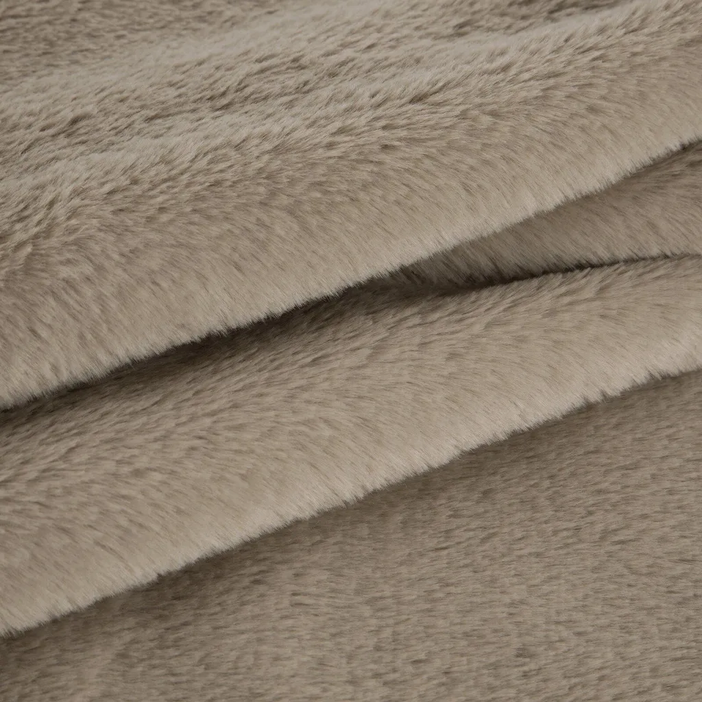 Couverture BERTA beige 170x210 cm Mybesthome - Maille Douce et Design