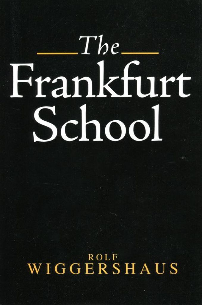 The Frankfurt School – Lingua: Inglese