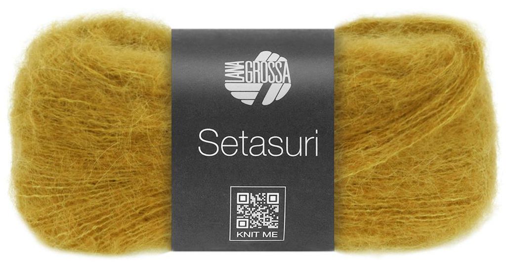 Lana Grossa SETASURI 25 g feines Lace-Garn aus Alpaka und Produktbild 