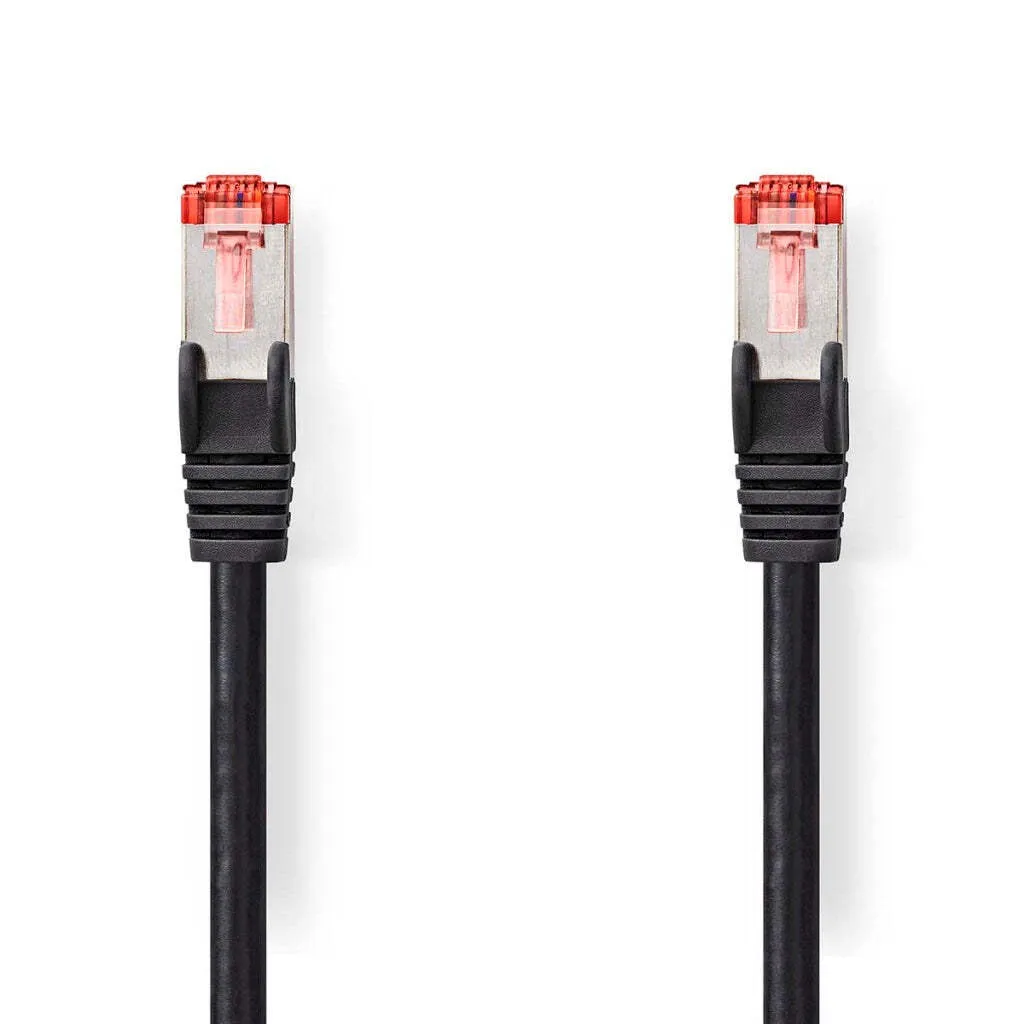 Cavo LAN Gaming CAT6 S/FTP 10m | Zero Lag e Massima Velocità Nero