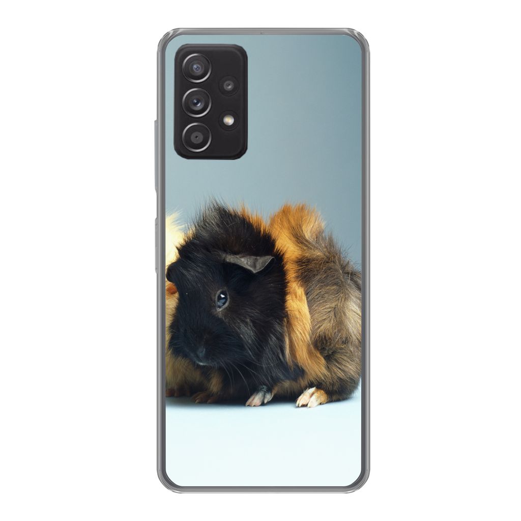 MuchoWow Handyhülle Schutzhülle Hülle für Samsung Galaxy A53 5G Zwei kleine Meerschweinchen Silikon Softcase Handy Hülle - Schutzabdeckung