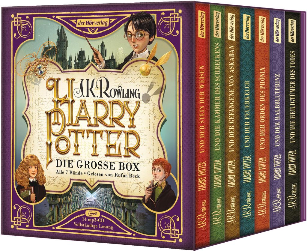 Harry Potter. Die große Box zum Jubiläum. Alle 7 Bände. Produktbild 1