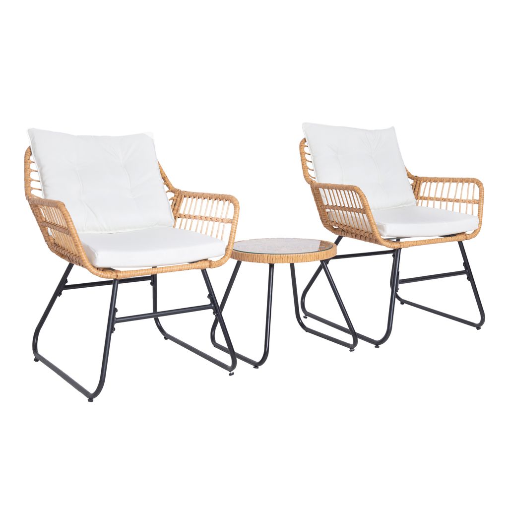 SVITA AMALFI Rattan Sitzgruppe Outdoor Gartenlounge 2 Produktbild 