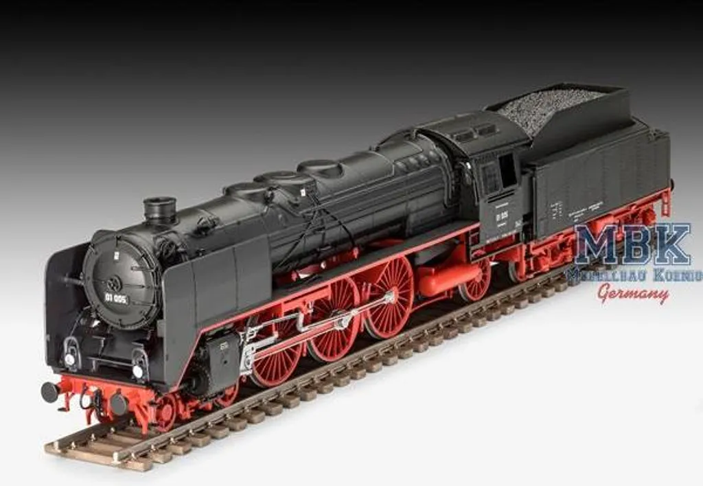 Maquette de Locomotive pour trains rapides BR 01 et Tender Revell - 6