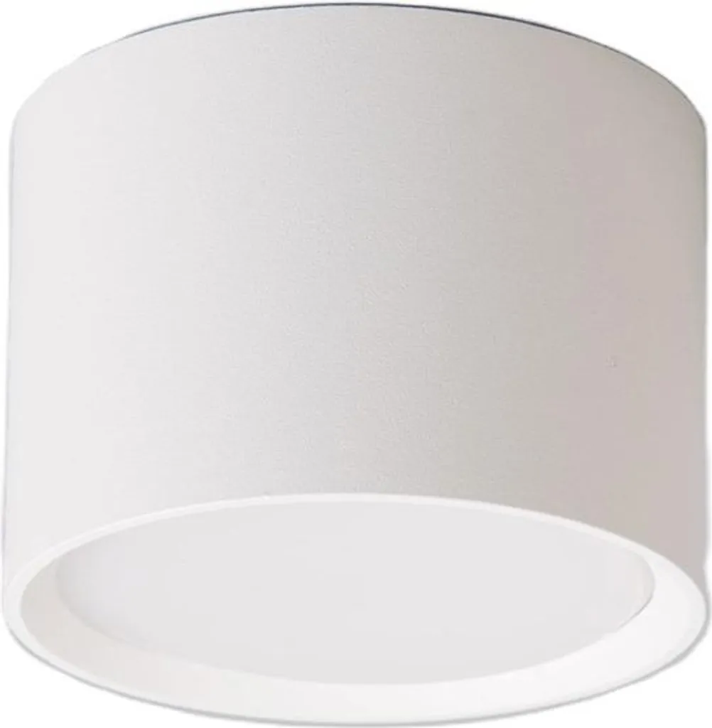 Spot en saillie blanc sans encastrement rond Ø8,2cm GX53 7W KENDAL