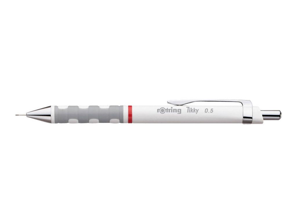 rotring Tikky ReDesign Druckbleistift weiß HB 0,5 mm Produktbild 