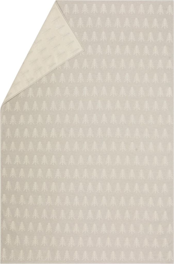 Kuscheldecke Tannen Farbe Filzgrau 135x200cm von David Fussenegger