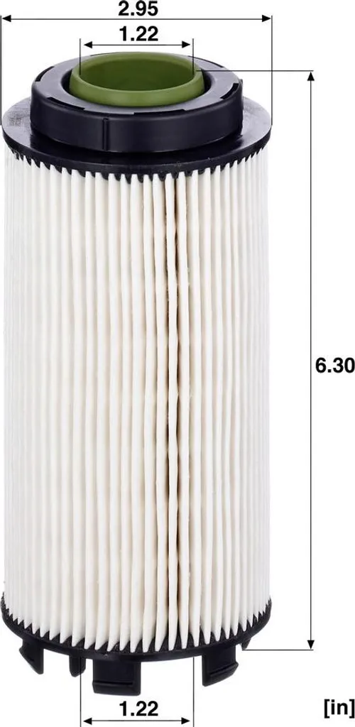 Filtre à carburant MANN-FILTER 834/3 X en polyuréthane - Haute performance - 4