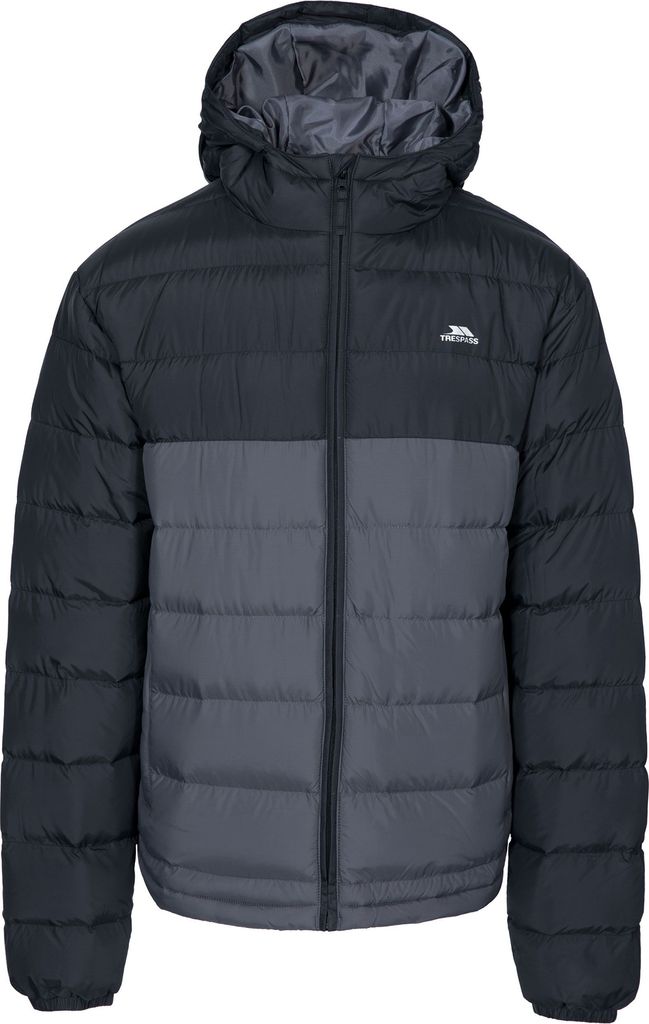 Trespass Herren Steppjacke Oskar TP4249 (XS) (Schwarz)