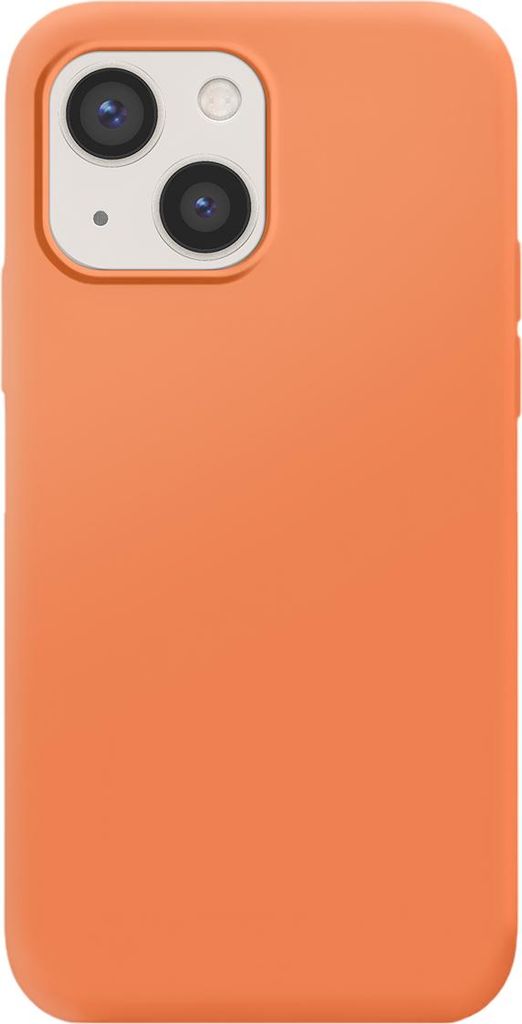 Moxie, Hülle Color Skin TPU mit Soft-Innenfutter für iPhone 13, Orange