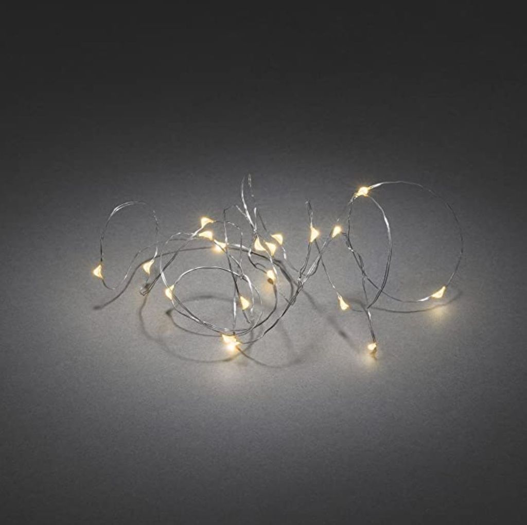 Konstsmide 1461-890 Micro LED Lichterkette, 6h Timer, 40 Produktbild 