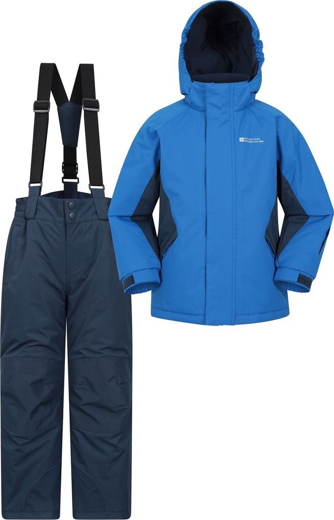 Mountain Warehouse - Skijacke und Hosen Set für Kinder MW1984 (140) (Blau)
