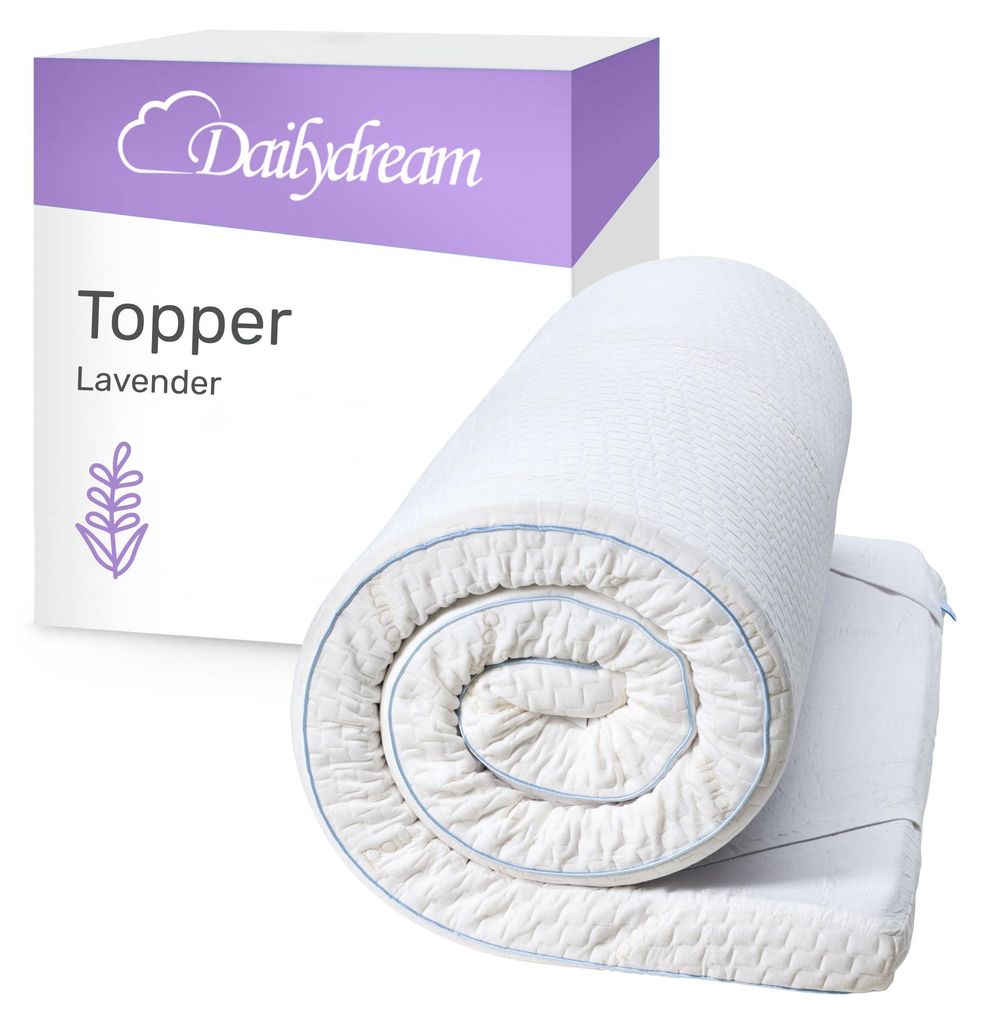 Dailydream - Memory Foam - Topper mit Lavendel veredelt - M Produktbild 