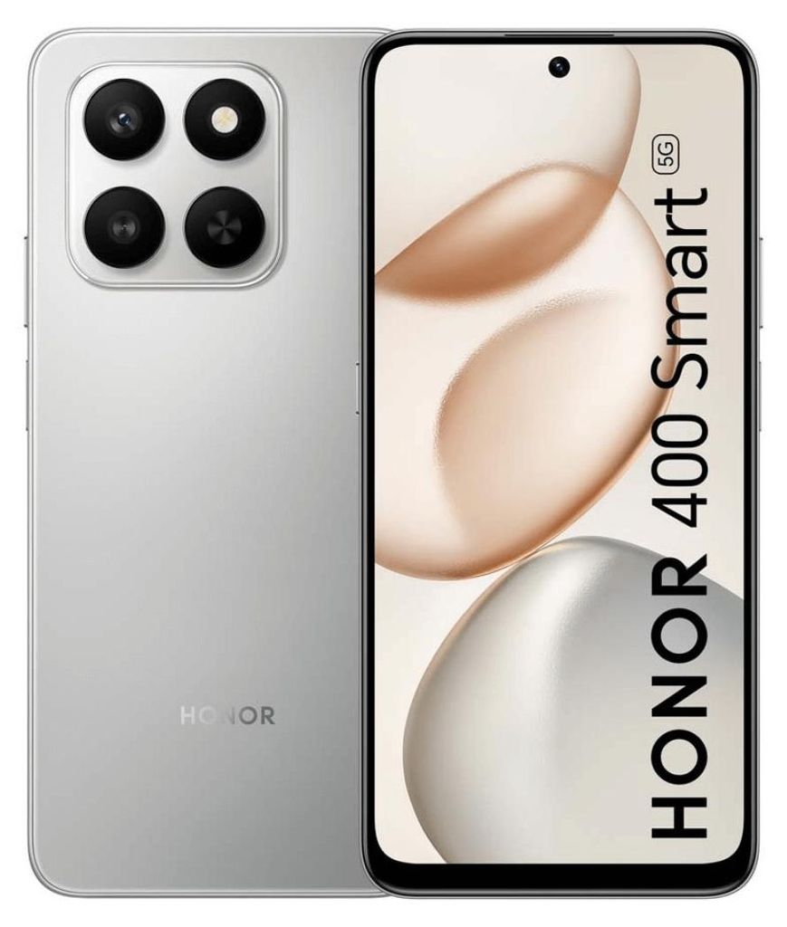 Honor 400 Smart 5G 4GB/128GB Srebrny (Meteor Silver) Zdjęcie produktu 