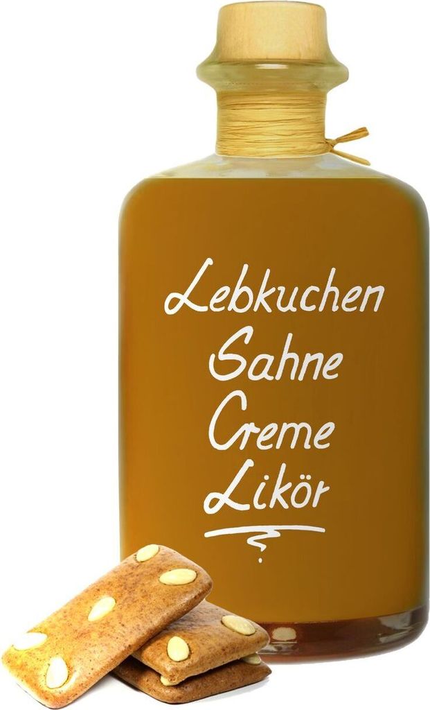 Lebkuchen Sahnecreme Likör 1L Weihnachtslikör Präsent Geschenkidee