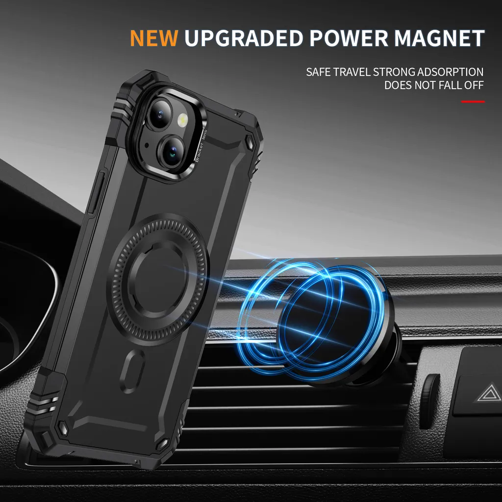 ENCASED Cover per iPhone 15 Pro – Con Protezione Schermo
