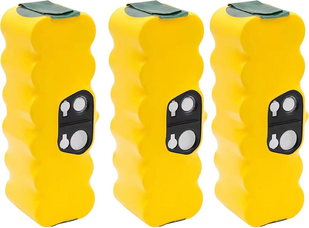 iRobot Roomba Saugroboter, Ni-MH Ersatzakku 14.4 V 6000 mAh (6.0 Ah), beige, für Serie 500–900