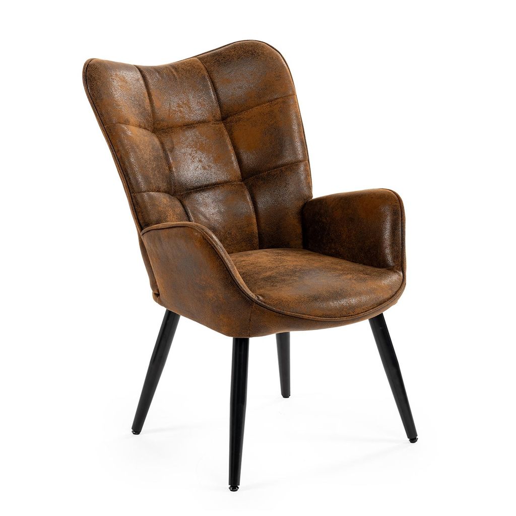 Meubles Cosy Poltrona in stile scandinavo con braccioli in Immagine del prodotto 