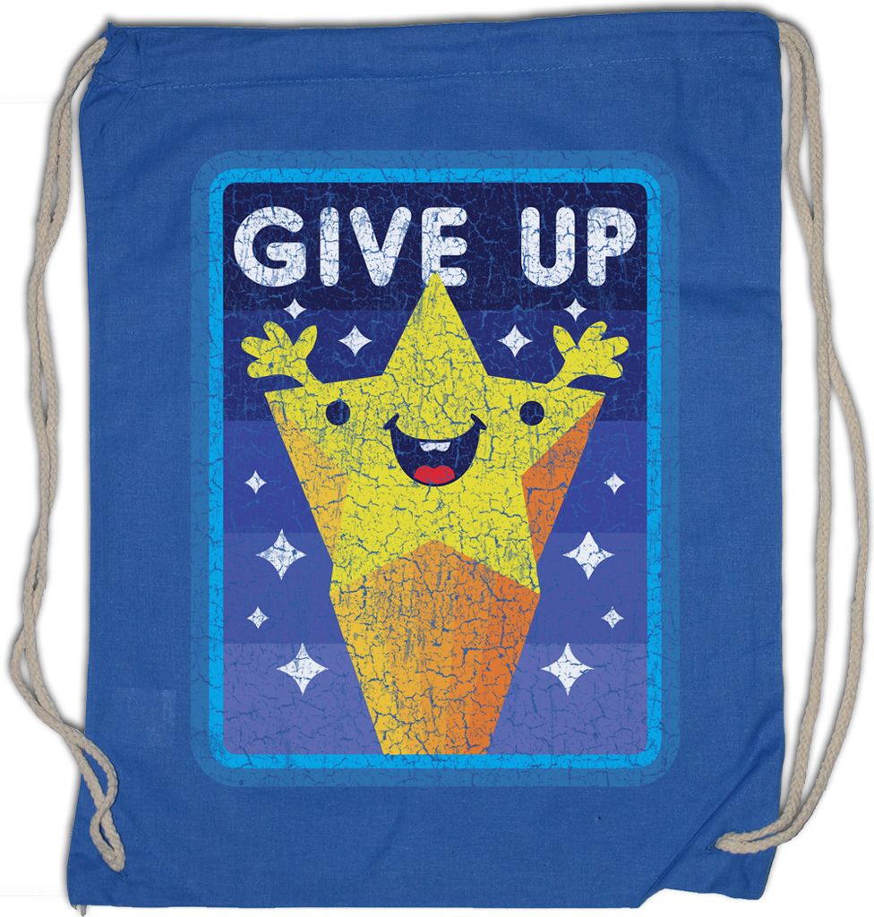 Urban Backwoods Give Up Star, Turnbeutel, Farbe: Royalblau