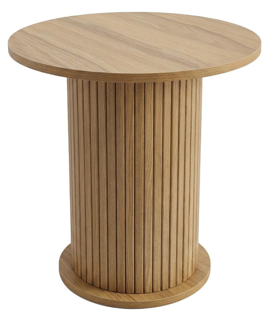 Beistelltisch SCAVA, geriffelt, Ø 45 x 50 cm Produktbild 