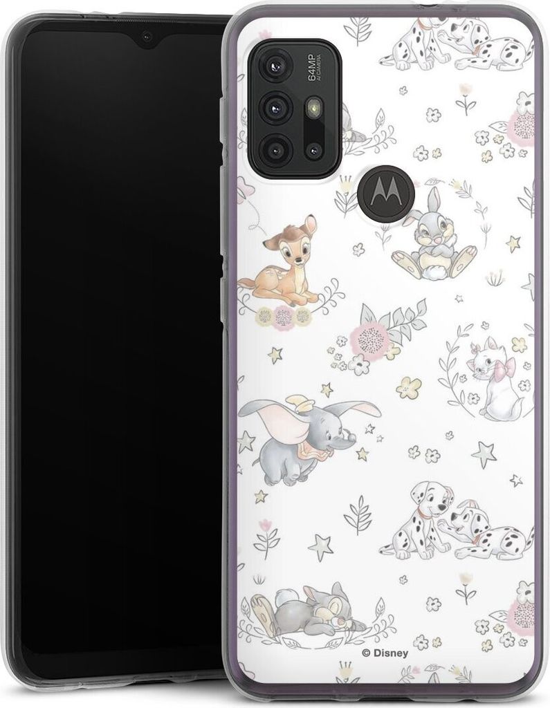 DeinDesign Handyhülle für Motorola Moto G30 Silikon Hülle Case Smartphone Schutzhülle Bambi Disney Dumbo