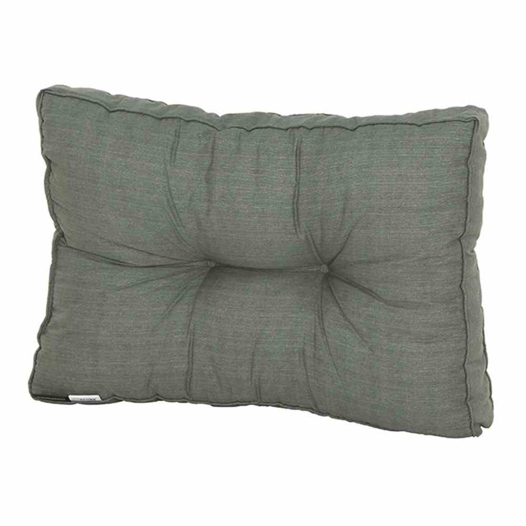 Rückenkissen >Basic< in grau, 50% BW 45% Polyester - 43x8x60cm (BxHxT)