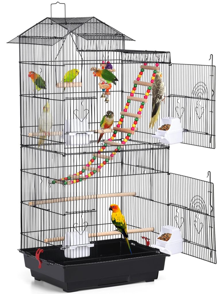 Cage à oiseaux 591471, cage à oiseaux avec jouets, avec Image du produit 