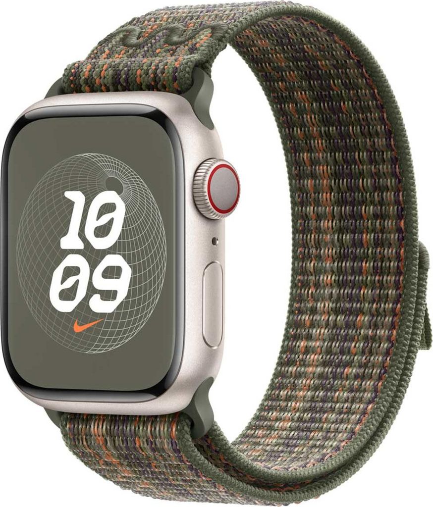 APPLE Nike Sport Loop pour Watch 41mm (sequoia/orange) Image du produit 