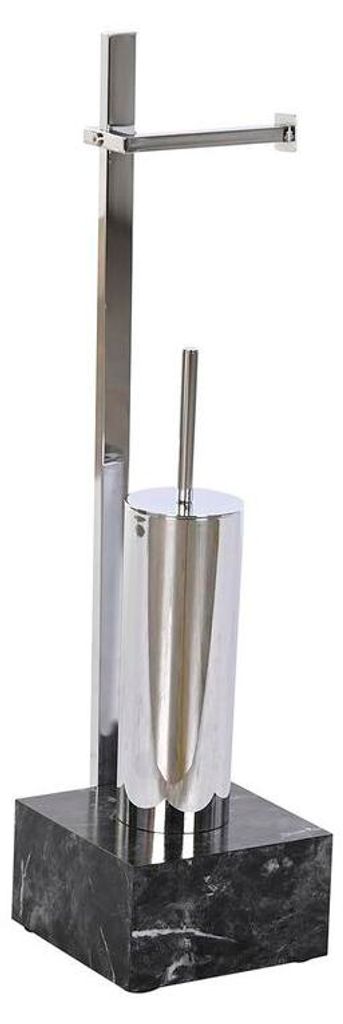 Toilettenpapierhalter mit Bürstenhalterung DKD Home Decor MDF Stahl (18 x 119 x 70 cm)