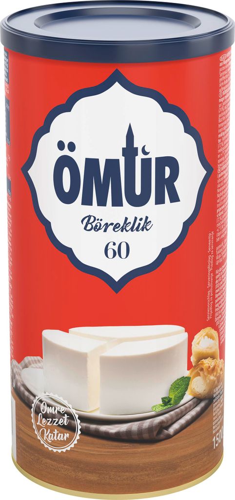Ömür Böreklik 2x 800g Kombi Lebensmittelzubereitung aus Magermilch und Palmöl