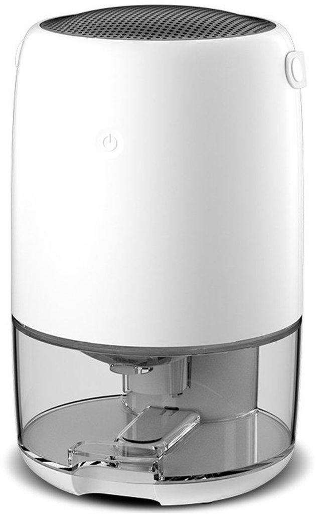 Mini-Luftentfeuchter für den kleinen Raum, weiß, 2 Arbeitsmodi, farbige LED-Lampen.