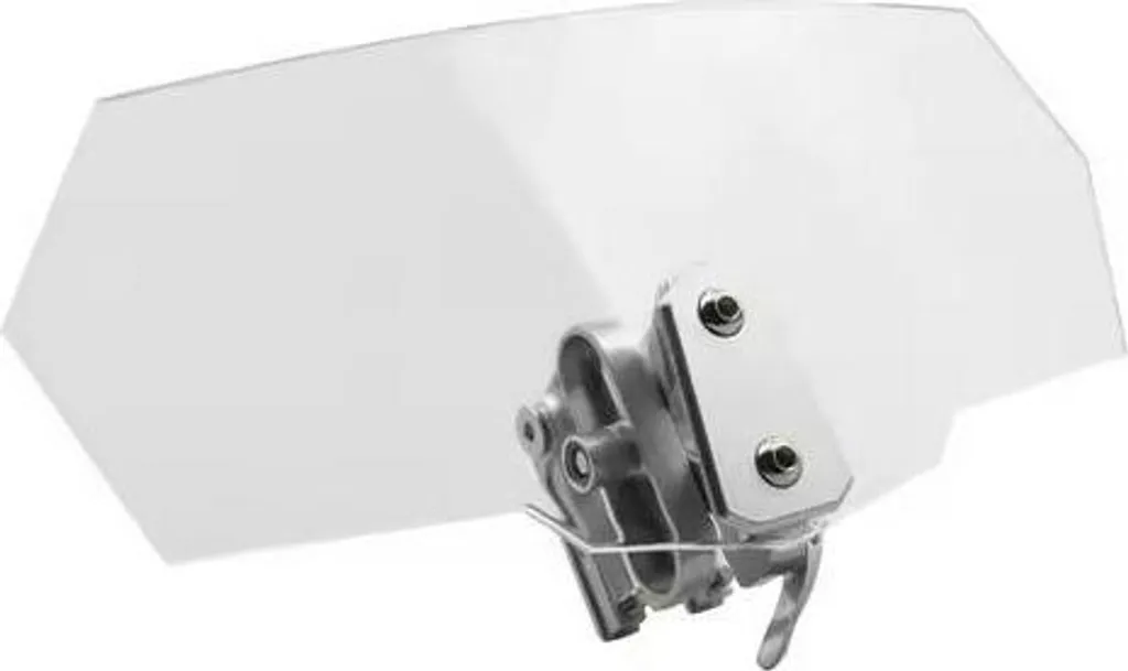 Extension de pare-brise pour moto de type routière et trail urbain