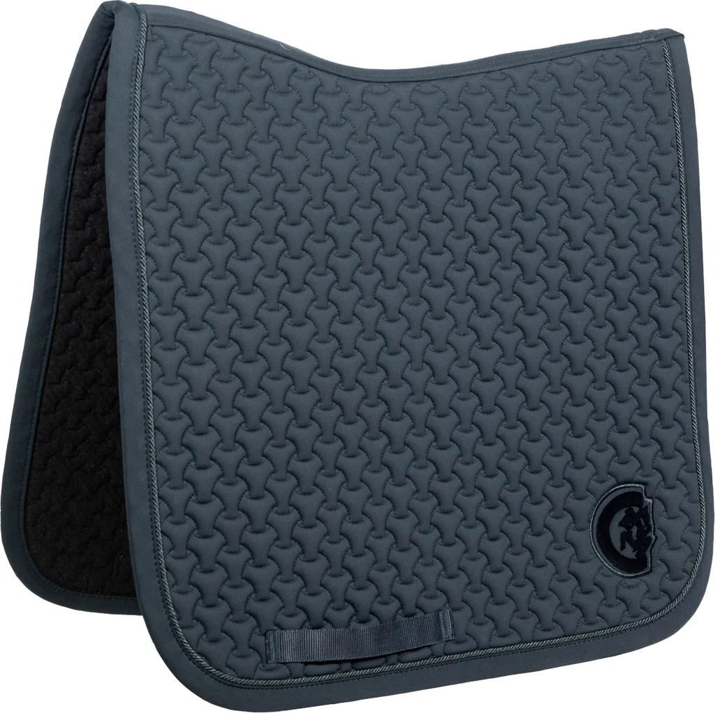 Tapis de Selle Respirant et Tressé pour Saut d'Obstacles et Jumping