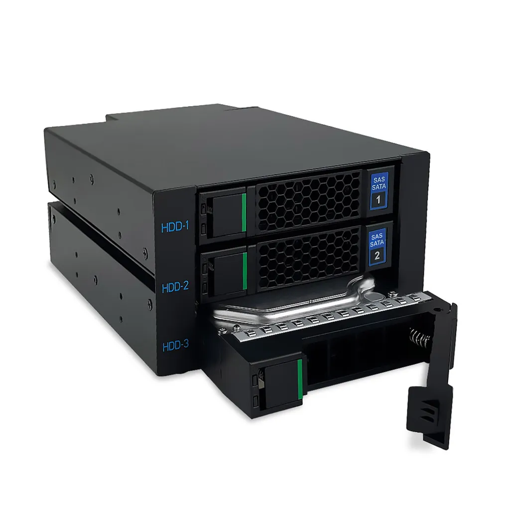 Rack de stockage amovible FANTEC WR-C2131-6G pour HDD et SSD SATA