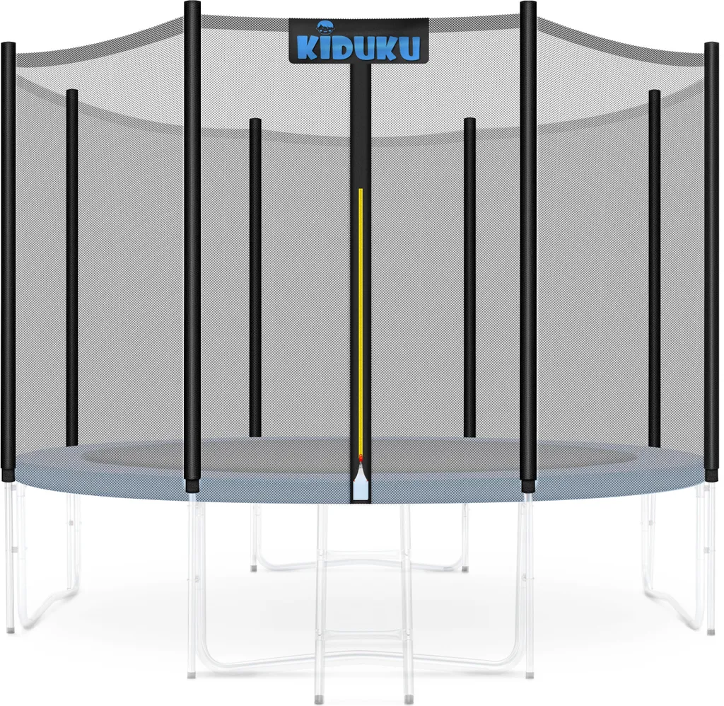 Filet trampoline 305 cm anti-UV haute résistance pour 6 barres noires