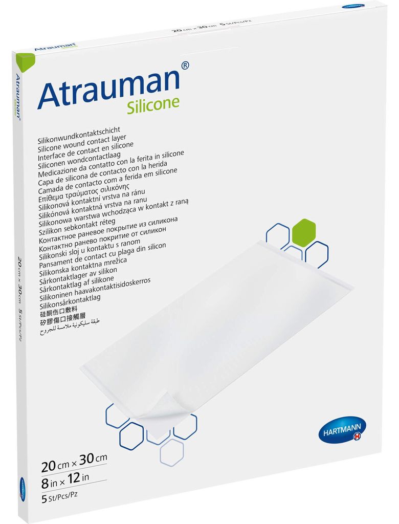 Atrauman Silicone, 5 St KOM