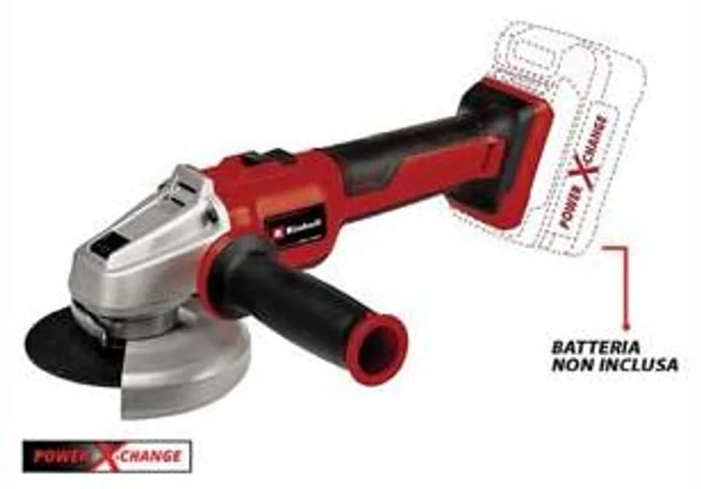 Meuleuse d'angle sans fil 18 V Axxio 18/125 Q avec écrou de serrage rapide