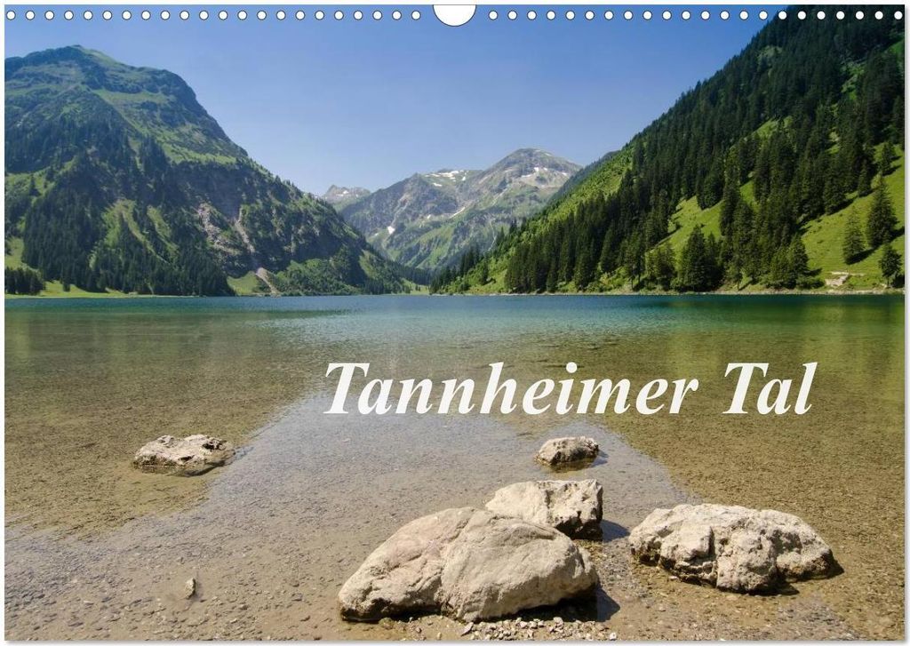 Tannheimer Tal (Wandkalender 2026 DIN A3 quer), CALVENDO Monatskalender