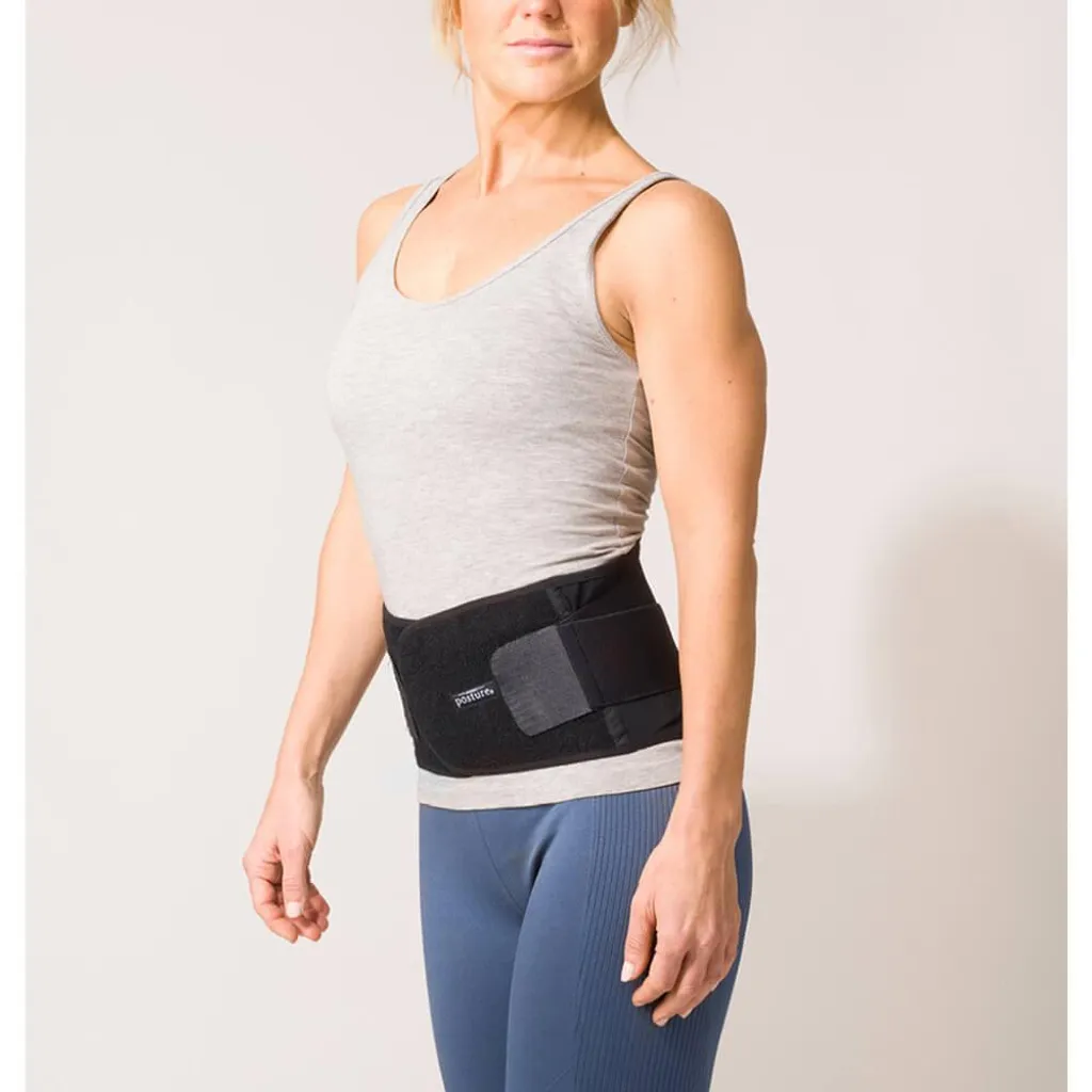 Soulager le Mal de Dos avec la Ceinture Lombaire Stabilise M Noire