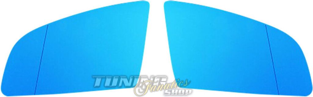 Spiegel Glas SET Außenspiegel Links Rechts Asphärisch Blau Beheizt Toter Winkel