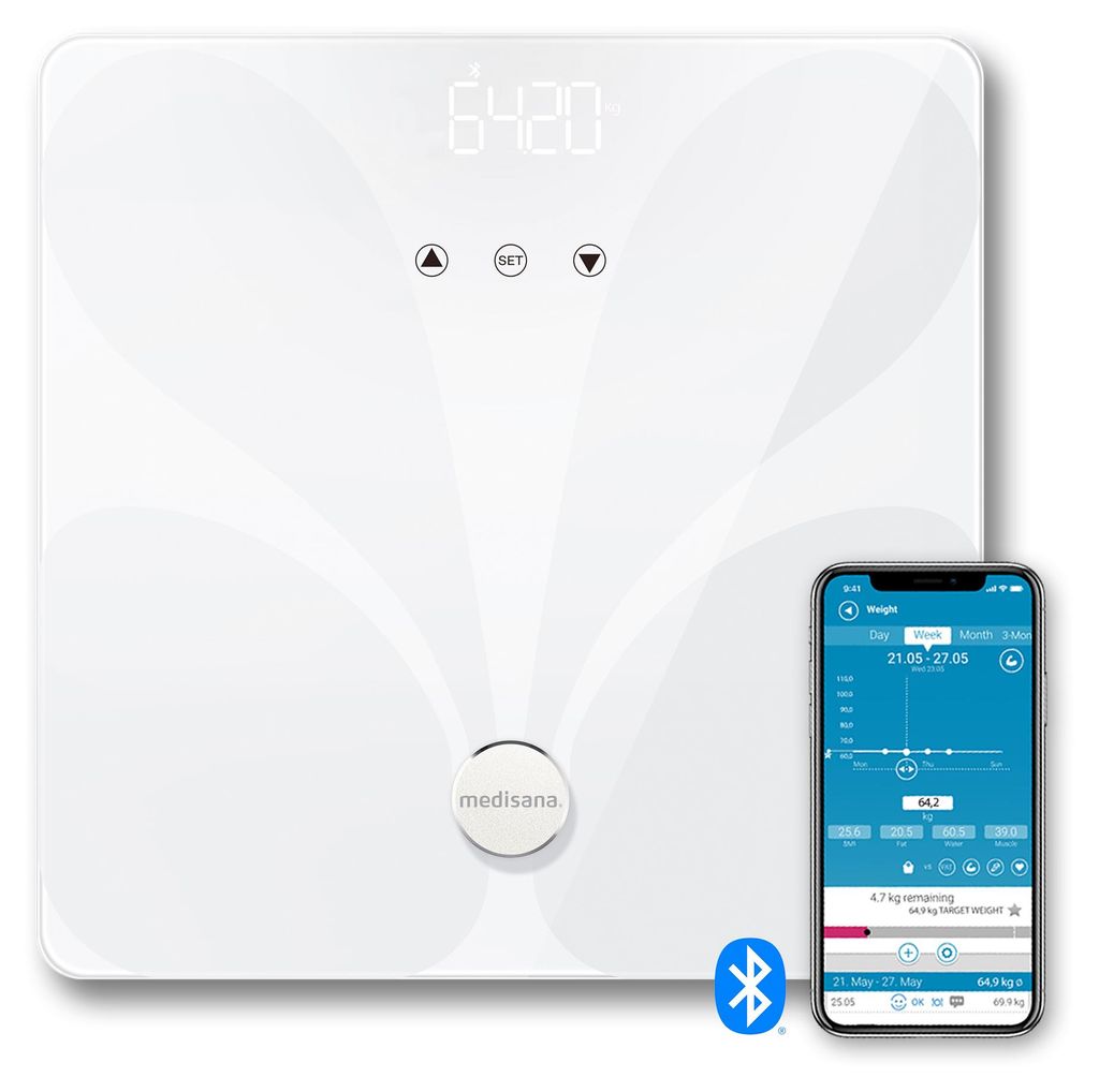 medisana BS 412 connect digitale Körperanalysewaage 180 kg Obrázok produktu 