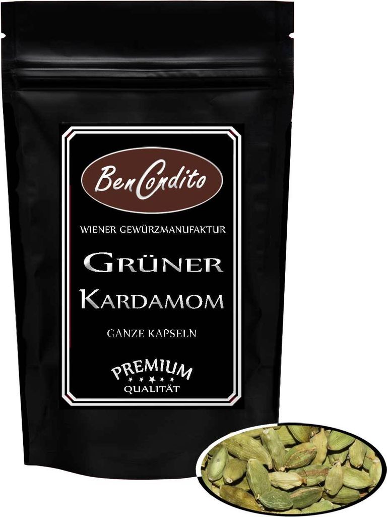 Grüner Kardamom 500 Gr.