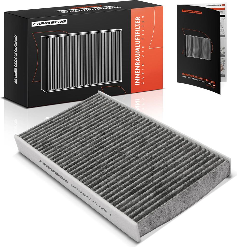 Frankberg 1x Innenraumfilter Aktivkohlefilter für Maserati Ghibli M157 Levante Quattroporte