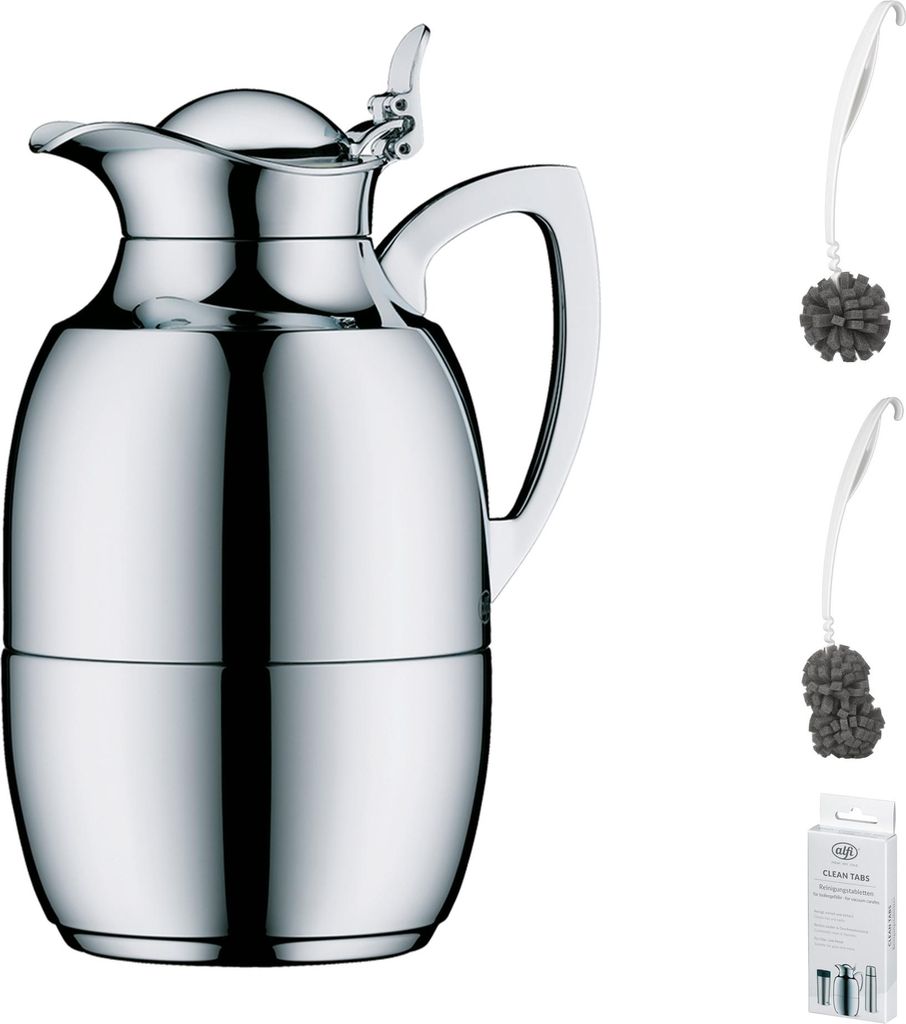 alfi JUWEL Isolierkanne chrome plated – Vorteilsset mit Image du produit 