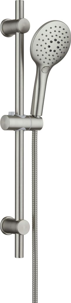 Deante | Duschset Lupo - Edelstahl - 3-funktionale Handbrause - Modernes Design für jedes Bad