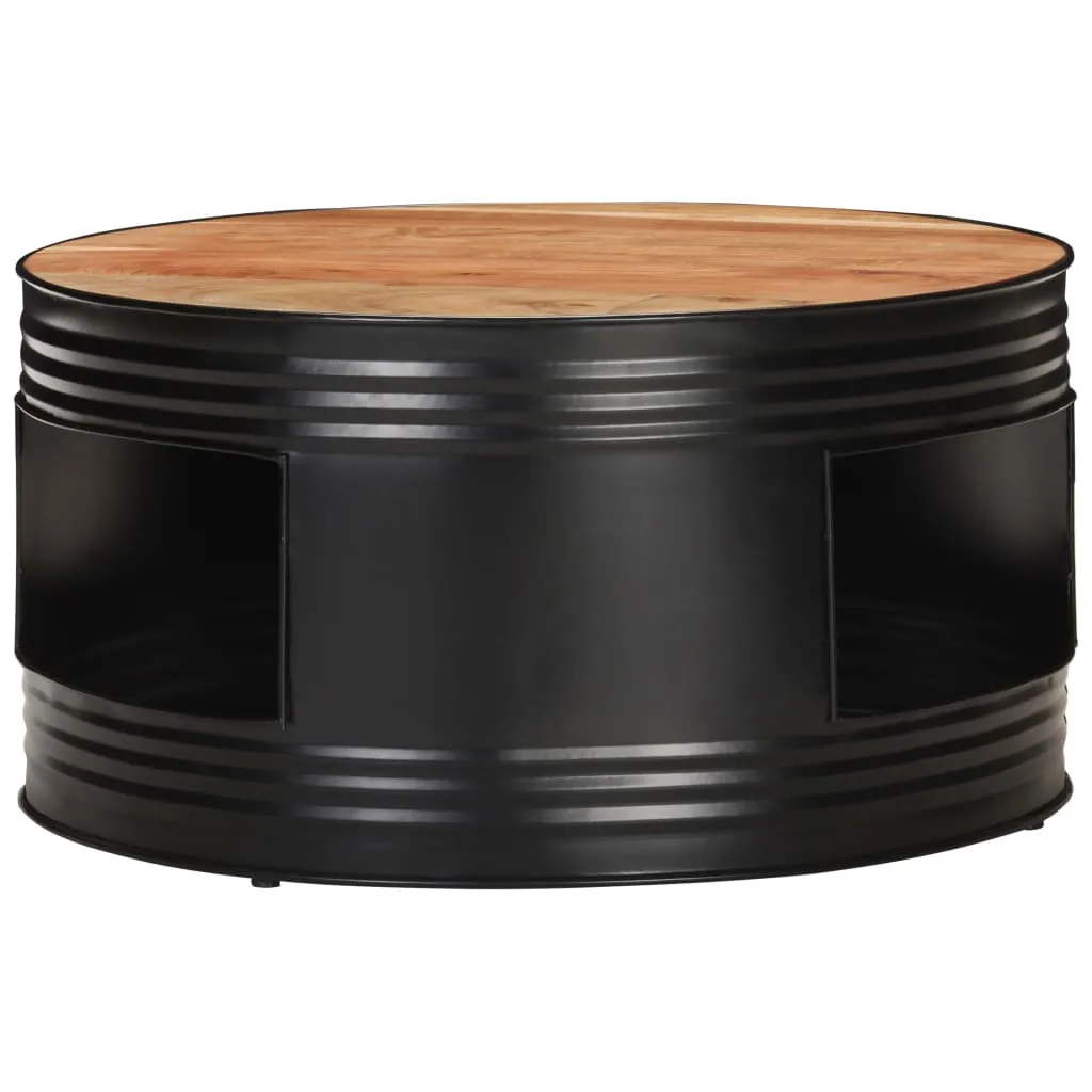 Table basse en bois massif stable et facile à nettoyer pour salon